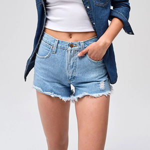 Breathable high waist <b>women</b> <b>denim</b> <b>shorts</b> Hot Pattern <b>Denim</b> <b>Shorts</b> High Quality <b>Women</b> <b>Shorts</b> slim fit <b>women</b> <b>denim</b> <b>shorts</b> - Product Image 1