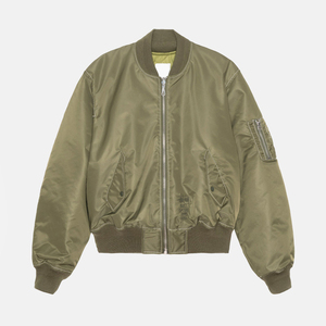 Chaqueta Bomber para Hombre a Precio Económico, Última Moda, Chaqueta Bomber Acolchada con Cuello Alto Personalizada para Invierno en Venta - Product Image 1