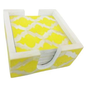 Posavasos con incrustaciones de hueso, posavasos con tamaño personalizado de la mejor calidad para uso de utensilios de cocina, precio barato para producto caliente - Product Image 1