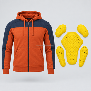 Sudadera con Capucha para Motociclistas, Personalizada para Hombre, con Armadura CE, Diseño Transpirable y Resistente al Viento, para Carreras, Turismo y Aventuras - Product Image 4