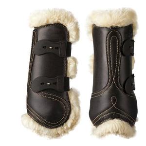 Bottes d'équitation professionnelles conçues pour une protection renforcée des jambes, résistance aux chocs et confort pendant l'entraînement équestre. - Product Image 1