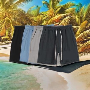 Pantalones Cortos Casuales de Verano para Hombre, 100% Algodón, Estilo Vintage, Ecológicos, Antiarrugas, de Secado Rápido, Transpirables, Tejido de Lona de 120g - Product Image 4