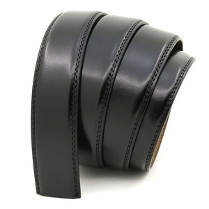 Sangles de ceinture en cuir véritable OEM – Ceintures pour hommes prêtes à l'emploi avec boucle automatique – Vente en gros directe d'usine - Product Image 2