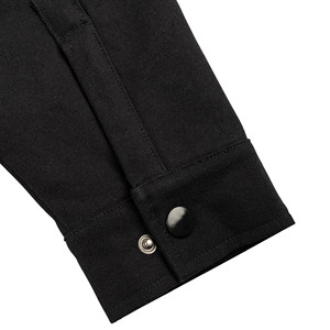 Men's <b>Work</b> <b>Jacket</b> Black Zip Up <b>Canvas</b> Corduroy Collar Winter Quilted Lining Streetwear Construction <b>Work</b> <b>Jacket</b> - Product Image 4