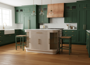 Meubles de cuisine, chaises de barbier, meubles modernes en bois massif, écologiques, vente en gros, sur mesure, OEM, ODM, qualité supérieure - Product Image 4