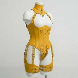Ceinture amincissante ajustable en cuir pour femme, grande taille, avec correction de posture et design sans couture, style sexy - Product Image 4