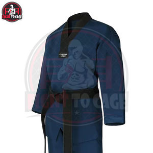 Uniforme de Taekwondo de Última Moda, Servicio OEM, el Mejor Producto, Traje de TKD de Algodón y Poliéster para Niños y Adultos, Entrenamiento de Artes Marciales - Product Image 2