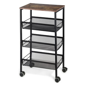 Deluxe Pot Lid Storage Stand for Modular Kitchen with Strong Steel Construction and Anti Rust Coating - Product Image 3