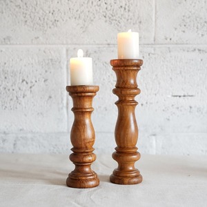 Wooden Handmade Candle Holder Decorative Craft Item For Home Interior Styling And Dining <b>Table</b> Decoration Use - Product Image 1