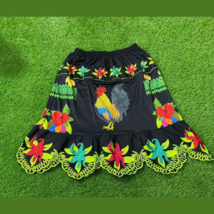 Embroidery Women's Traditional Style Polyester Summer Wear Casual Micronesian Polynesian Skirts High Quality <b>Top</b> Selling - Product Image 5
