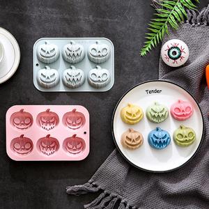Different Kinds Of Pumpkin Halloween Cake Mold Handmade Soap Chocolate <b>Silicone</b> Mold - Product Image 3