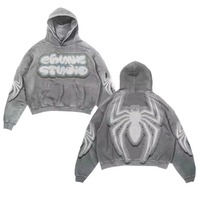 Sweat à capuche unisexe personnalisé 100 % coton épais, coupe oversize, vierge, pour hommes et femmes, streetwear, OEM ODM, vente en gros