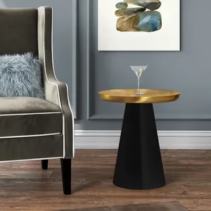 ZAHID EXPORTS Nordic Metal Coffee <b>Table</b> Artistic Base Luxury Modern <b>Console</b> <b>Table</b> <b>Gold</b> Finish Iron Frame ZE-3379D Eco-Friendly - Product Image 6