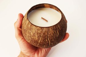 Bougie en Coque de Noix de Coco Écologique Haut de Gamme, Cire de Soja Pure, Aromathérapie Longue Durée, Décoration Maison, Prix de Gros - Meilleures Ventes - Product Image 4