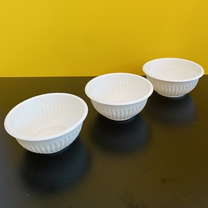 Biodegradable Cornstarch Food <b>Containers</b> Rectangular Round 3-4-5 Compartments For <b>Takeaway</b> Food - Product Image 4