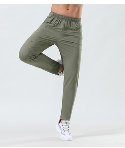 Men's Elastic Waist Quick Dry Cargo <b>Pants</b> With Side Pockets Lightweight Knitted Spandex Polyester Casual <b>Summer</b> Style - Product Image 4