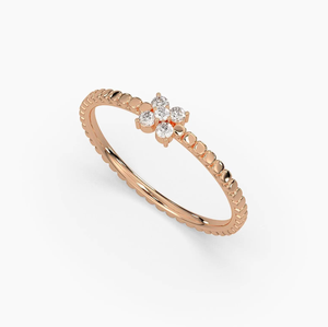 Anillo Solitario Minimalista de Oro de 14 Quilates con Diamante Cultivado en Laboratorio Certificado por IGI, Joyería Clásica para Compromiso, Aniversario o Fiesta, Regalo para Mujer - Product Image 2