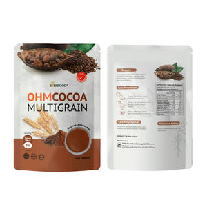OHMCOCOA, Bebida Instantánea Multigrano a Base de Plantas, Baja en Grasa, Baja en Azúcar, Mezcla de Cereal Natural para Desayuno, Altamente Recomendada - Product Image 2