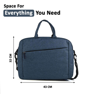 กระเป๋าแล็ปท็อปอ็อกซ์ฟอร์ดคุณภาพพรีเมียมสำหรับมืออาชีพ พร้อมพื้นที่เก็บของเพิ่มเติมและหูหิ้วที่สะดวกสบาย กระเป๋าเป้สะพายหลังสำหรับแล็ปท็อป - Product Image 2