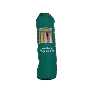 Sac de transport pour tapis de yoga 100% coton - Product Image 2