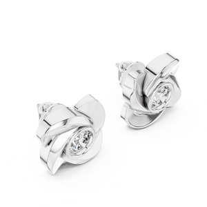 Best Price Luxury Floral Cluster Moissanite Diamond Earrings 925 Sterling <b>Silver</b> Wedding Gift For Women At Best Price - Product Image 5