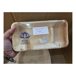 Platos Ecológicos de Hoja de Palma Disponibles al por Mayor |   Platos Biodegradables Premium para Eventos Gastronómicos Ecológicos - Product Image 1