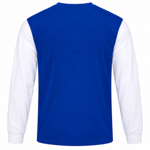 Camisa de Manga Larga con Contraste Phi Beta Sigma, Diseño con Letras Griegas en el Pecho, Cuello Redondo y Puños Acanalados para Miembros de la Fraternidad - Product Image 4