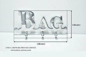 Premium Quality Modern Wall <b>Hook</b> Rack with 3 <b>Hooks</b> for Coats Jackets <b>Towels</b> Bags and Home Storage Available for Bulk Quantity - Product Image 4