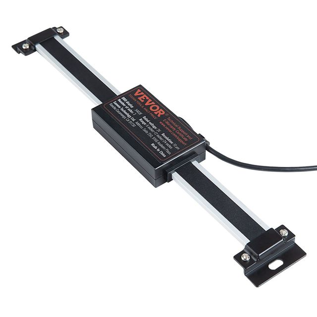 Digital Readout Display Kit for CNC Engraving Milling Machines 3 Axis DRO 6/12/24 Linear Scale L-Shaped Z-Shaped Brackets