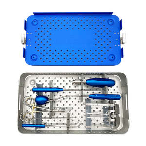 Kit de Herramientas de Reparación de Ligamentos del Tendón de Aquiles y Cuádriceps Percutáneo de Acero Inoxidable, Instrumento Quirúrgico Ortopédico de Dentavex - Product Image 1