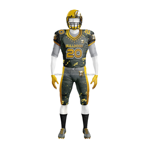 High Performance American Football Uniforms for Men Women Custom Design Quick Dry Elastic Fabric Wholesale Price - Product Image 2