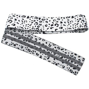 Bandas elásticas con estampado de leopardo para entrenamiento en casa, bandas de resistencia Unisex, antideslizantes - Product Image 1