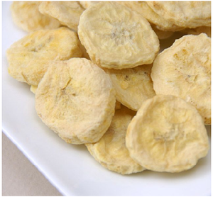 Tranches de banane séchées, collation sucrée et croustillante, emballage en vrac, fruits tranchés transformés AD - Product Image 1