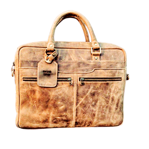 Sac rigide pour ordinateur portable 15,6 pouces en cuir véritable 100 %, personnalisé avec logo, de luxe, classique, vintage, durable, élégant et portable pour affaires, vente en gros - Product Image 5