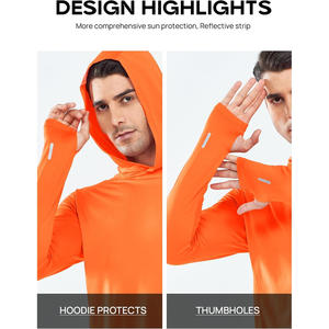 Camisas de Pesca Unisex de Secado Rápido con Protección UV UPF 50+, Transpirables, Antibacterianas, Estampadas, Tallas Grandes, Personalizadas, 100% Poliéster, Manga Larga - Product Image 5