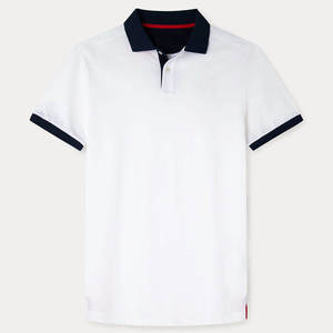 Camisetas Polo de Moda para Hombre, Transpirables, de Poliéster y Algodón, con Logotipo Personalizado, Diseño Sólido - Product Image 1