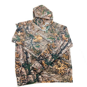 Sudadera con Capucha Personalizada para Hombre, 100% Algodón/Poliéster, Estilo Holgado, Forro Polar Grueso, Bordada e Impresa con Camuflaje RealTree - Product Image 5