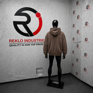 Sudadera con Capucha Gráfica Marrón con Ilustración de Personajes Divertidos, Estilo Urbano Texturizado, Oversize, Casual, Unisex, Vintage - Product Image 4