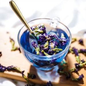 EXPAD Butterfly Pea Flower Powder Mixed Dried Southeast Asia Herbal Organic <b>Slimming</b> <b>Tea</b> Beverage Ingredient 100% Natural Vacuum - Product Image 4