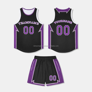 Ensemble de shorts de basket-ball personnalisables, sublimés, réversibles, à séchage rapide, 100% polyester, antibactériens, respirants, unisexes, pour adultes - Product Image 6