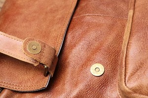 Masterpiece Vintage Leather <b>Backpack</b> <b>Waterproof</b> Anti-Theft Laptop Rucksack Genuine Leather Unit LBP-0436 - Product Image 4