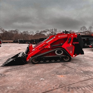 Compact Iron Rhino Mini Skid Steer Crawler Loader with PLC & Motor Offering Powerful Performance in <b>Tight</b> Challenging Spaces - Product Image 2