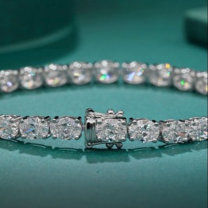 Cadena Cubana y Pulsera de Tenis de Lujo para Mujer - Product Image 2