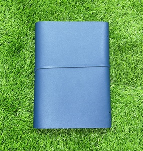 Customizable Premium Tanned Blue Cow <b>Leather</b> A5 <b>Diary</b> Cover High Quality Genuine <b>Leather</b> Journal Notebook Planner Essentials - Product Image 1
