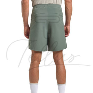 Pantalones Cortos de Lona de Alta Calidad para Hombre, Pantalones Cortos Deportivos de Playa Simples de Color Sólido, de Cintura Media, Transpirables, de Secado Rápido, Casuales y Holgados para Verano - Product Image 6