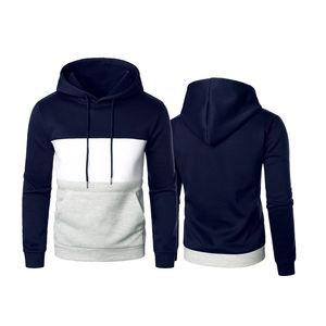 เสื้อฮู้ดดี้แฟชั่นผู้ชายคุณภาพสูงขายส่ง แบรนด์ใหม่ ปรับแต่งได้ตามต้องการ พร้อมโลโก้และสีที่ออกแบบเอง ด้วยเทคนิคการพิมพ์แบบซับลิเมชั่น - Product Image 4