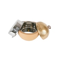 Base de hotpot en acier inoxydable avec couvercle en verre trempé, design moderne personnalisé, revêtement alimentaire sûr, écologique, pour usage domestique et en restaurant