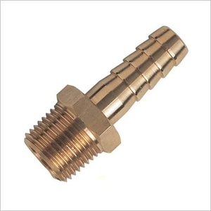 Buse en laiton sur mesure de précision, finition dorée polie, qualité industrielle, raccord durable résistant à la corrosion - Product Image 4