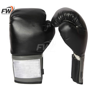 Gants de boxe en cuir souple, confortables et personnalisables pour adultes. Tailles disponibles : 6oz, 8oz, 12oz, 14oz, 16oz. Activités sportives et de plein air. - Product Image 4