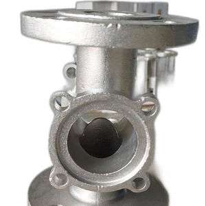 Piezas fundidas de inversión de acero dulce pulido OEM Válvulas de bola industriales de precisión Cuerpo de válvula y piezas de control de flujo - Product Image 4